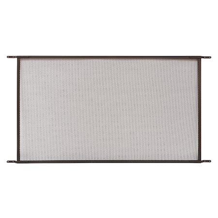 Prime-Line Patio Sliding Screen Door Grille, 48 in. x 26 in., Aluminum Construction, Bronze Single Pack PL 15942-1